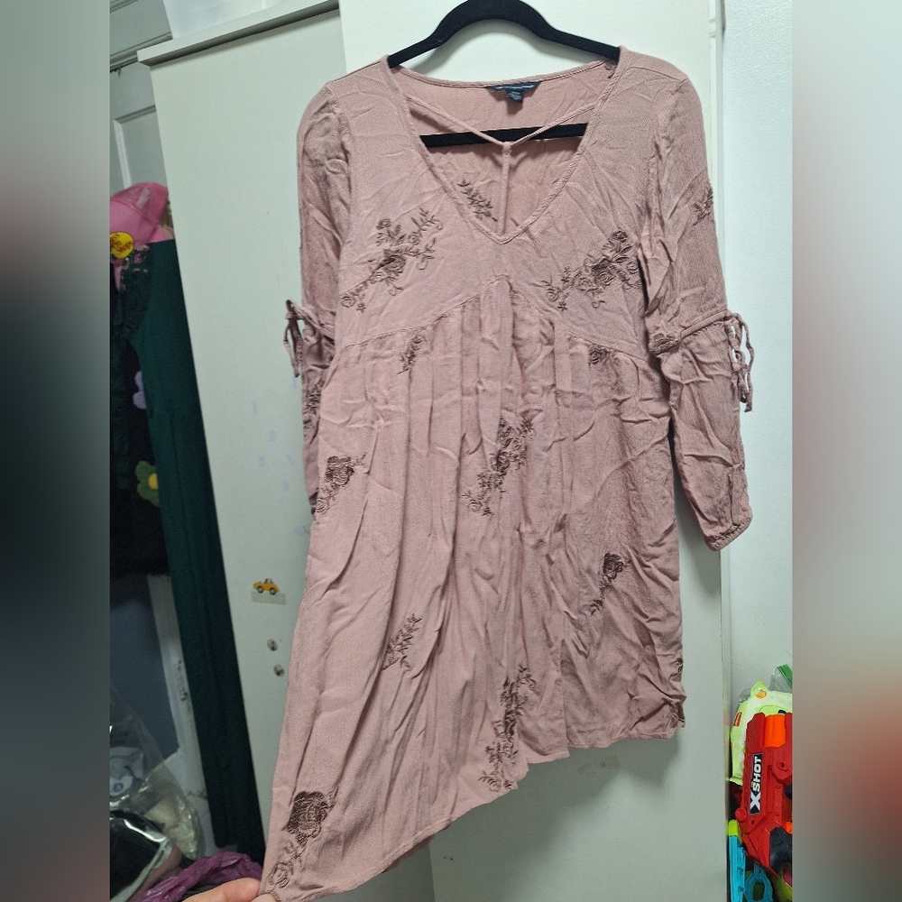 Women's Pink Floral Top